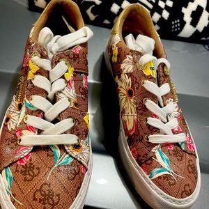 Women’s Guess Floral Sneakers